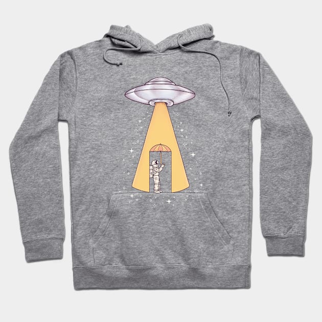 Sunny with a chance of abduction Hoodie by enkeldika2